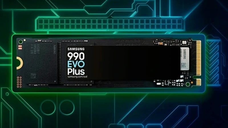 Dòng EVO Plus chuẩn M.2 NVMe là ưu tiên hàng đầu