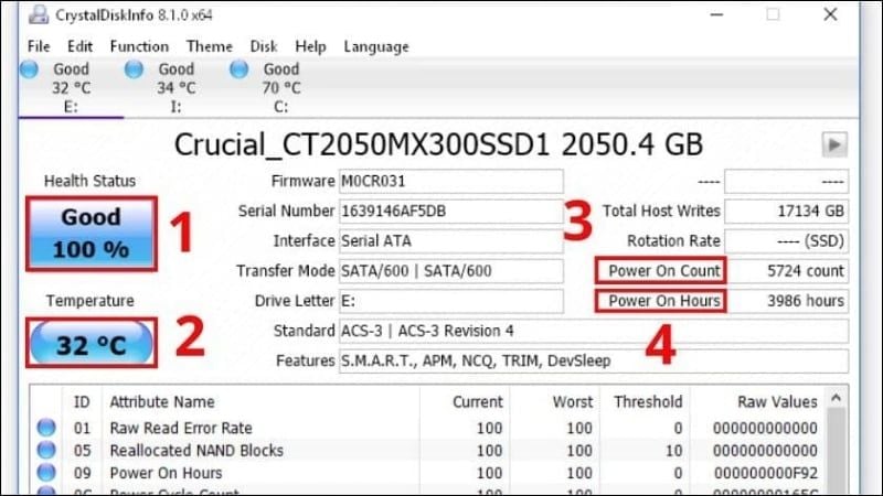 Giao diện chính từ phần mềm