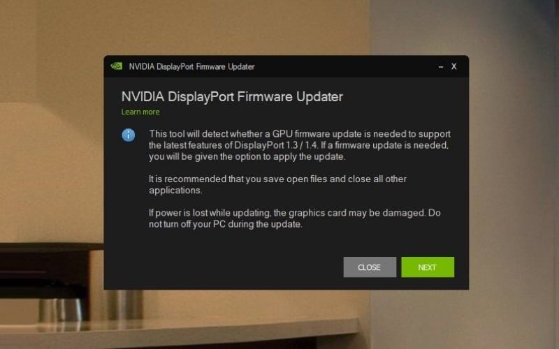 NVIDIA DisplayPort 1.3 and 1.4 Boot Update Tool hỗ trợ&nbsp;sửa lỗi tương thích tín hiệu