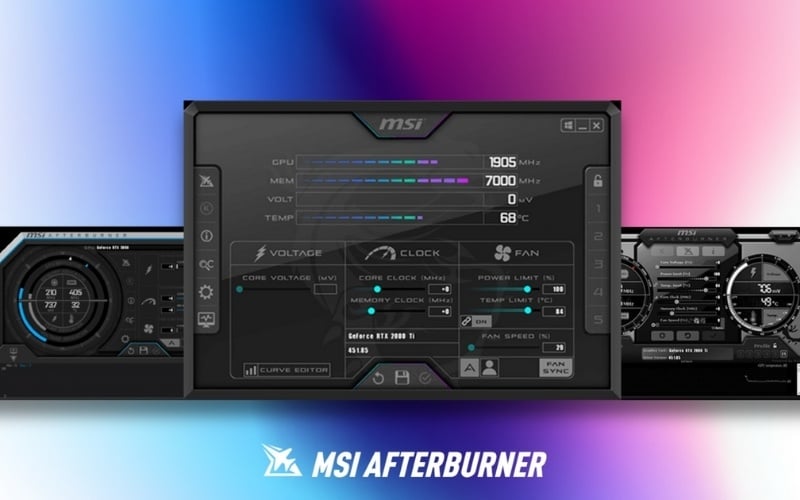 MSI Afterburner dành cho mọi game thủ muốn theo dõi hiệu năng và nhiệt độ VGA trong thời gian thực