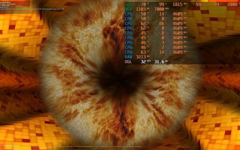 FurMark nổi tiếng với khả năng đẩy GPU hoạt động ở 100% công suất liên tục