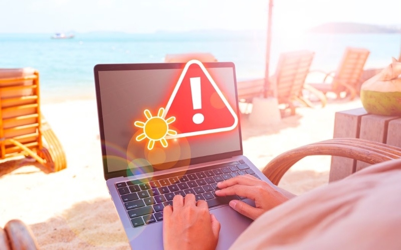 Tránh để laptop trong môi trường không&nbsp;phù hợp