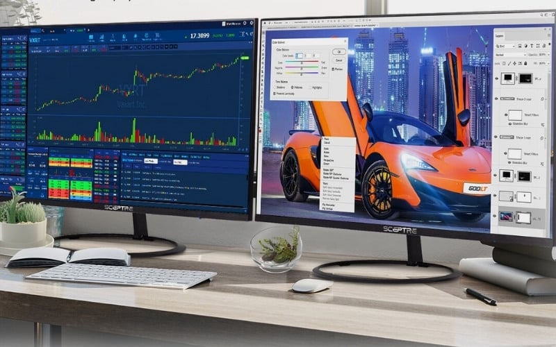 Màn hình QHD phù hợp với nhà sáng tạo nội dung, designer, editor