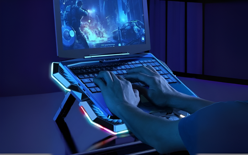 Người dùng nên đặt laptop lên đế tản&nbsp;nhiệt