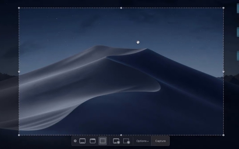 Chọn quay toàn màn hình hoặc kéo chọn vùng cần ghi