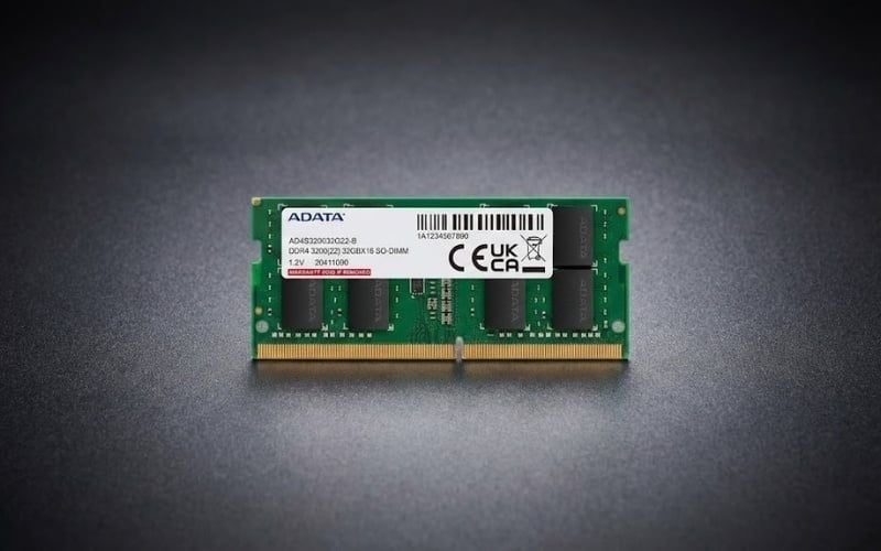 RAM Laptop Adata DDR4 3200MHz tương thích với nhiều dòng laptop gaming