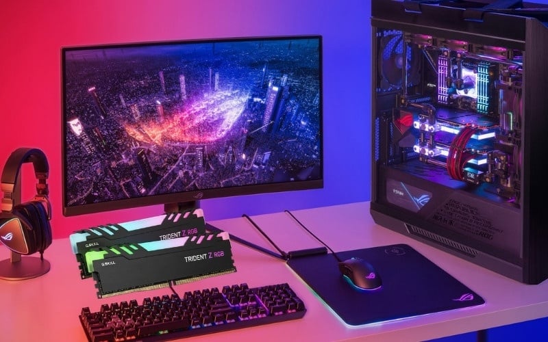 RAM giữ vai trò quan trọng trong hệ thống máy tính chơi game