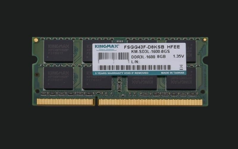RAM laptop Kingmax là thương hiệu đến từ Đài Loan