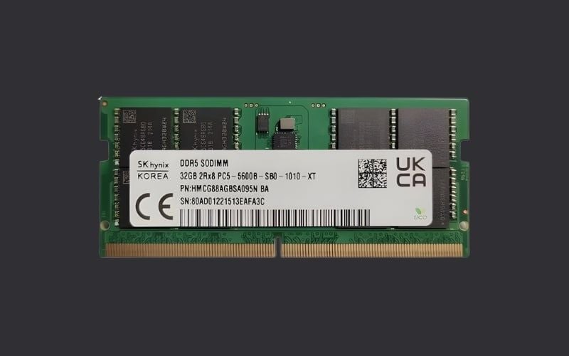 RAM SK Hynix có băng thông rộng và khả năng chịu tải tốt