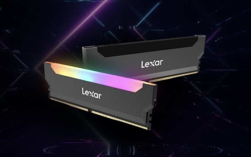 Lexar HADES RGB nổi bật với dải LED RGB bắt mắt