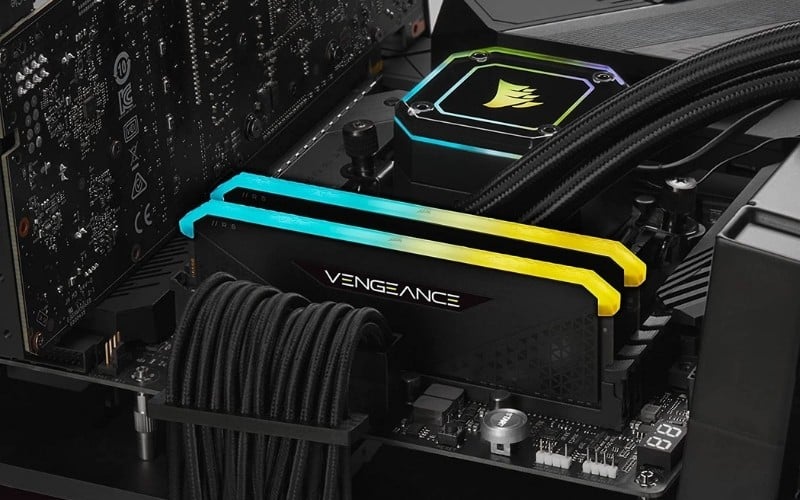 RAM RGB được tích hợp hệ thống đèn LED có khả năng hiển thị nhiều màu sắc khác nhau