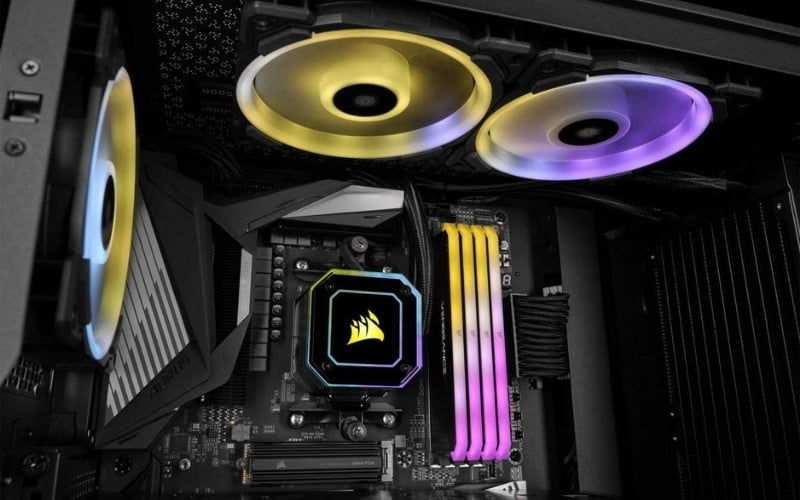 RAM RGB mang lại giá trị thẩm mỹ cực cao cho toàn bộ dàn máy