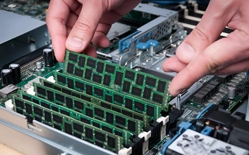 RAM Server là bộ nhớ ECC chuyên dụng, đảm bảo máy chủ chạy ổn định 24/7