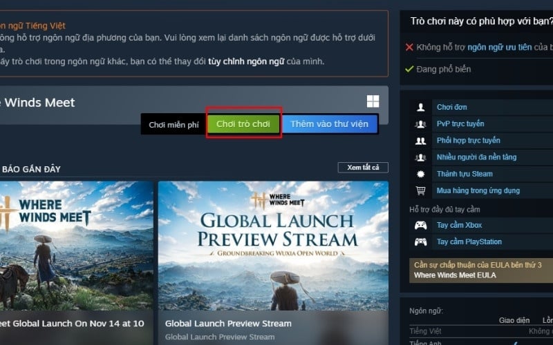 Bạn có thể tải game từ web game hoặc trang phân phối game như Steam, Epic games