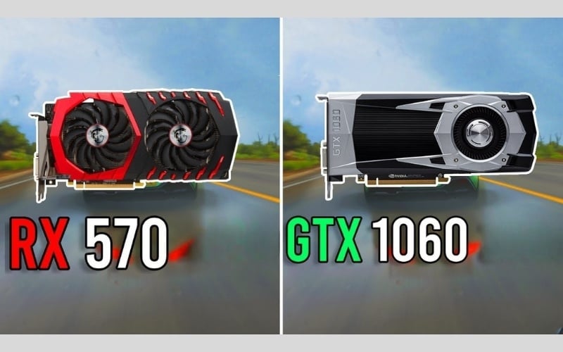 RX 570 nổi bật với số nhân xử lý và băng thông bộ nhớ lớn hơn, trong khi GTX 1060 lại có xung nhịp cao hơn