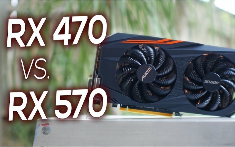 Card RX 470 và RX 570 chủ yếu được giao dịch trên thị trường hàng đã qua sử dụng