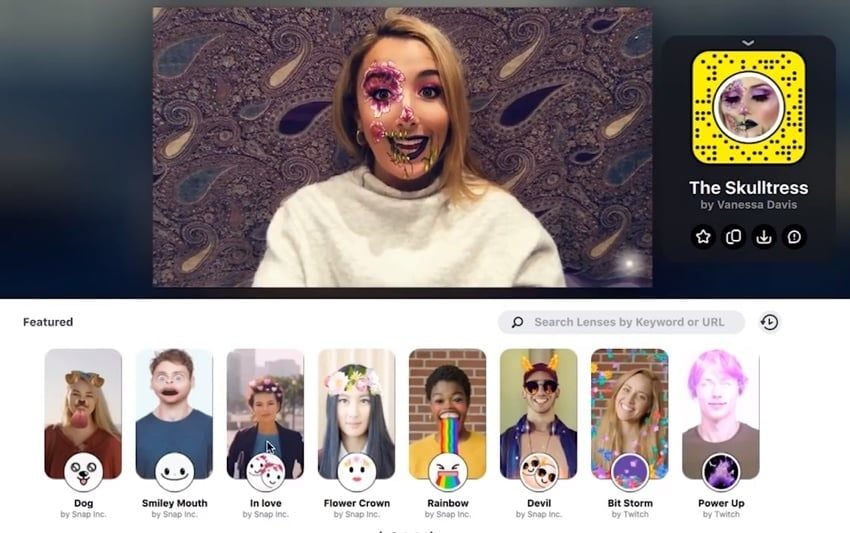 Tại sao màn hình Snap Camera lại thu hút người dùng đến vậy?