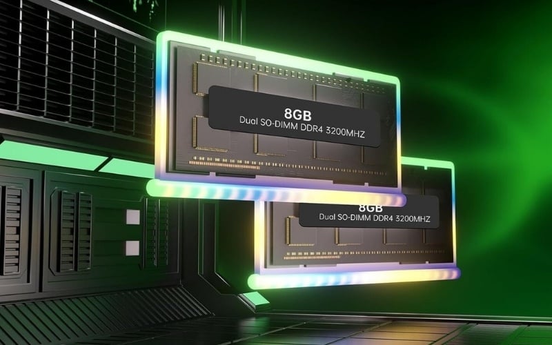 Việc lắp song&nbsp;song hai thanh 8GB giúp hệ thống đạt hiệu suất vận hành ổn định