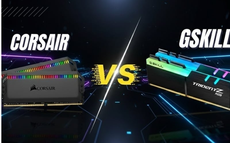 Giới thiệu sơ nét về&nbsp;thương hiệu RAM G.Skill và Corsair