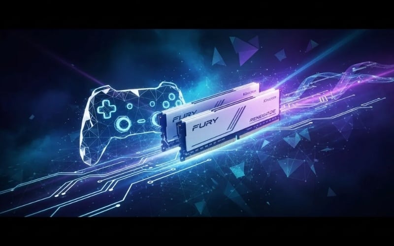 Game thủ và streamer nên ưu tiên chọn dòng RAM Kingston FURY