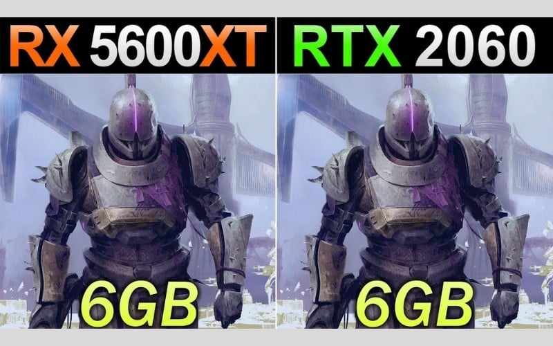 Ở độ phân giải 1080p, RX 5600 XT và RTX 2060 đều cho FPS cao và ổn định