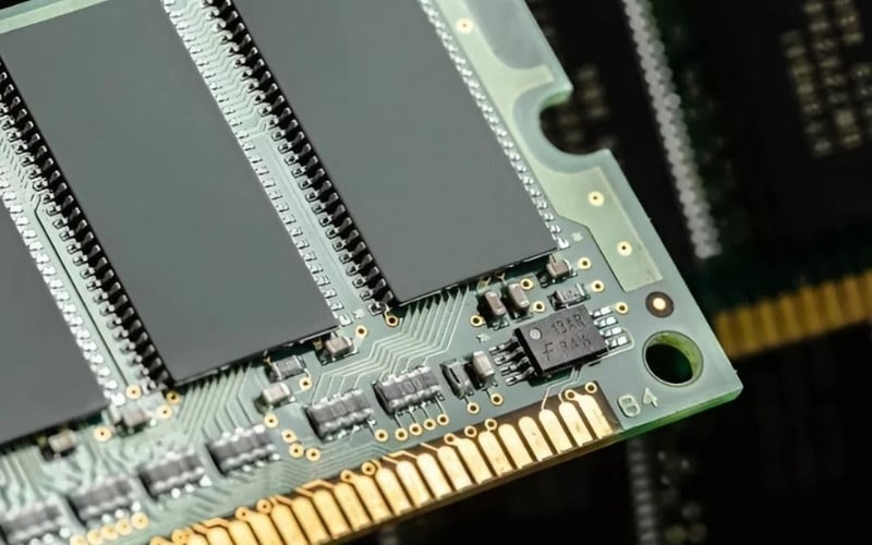 Mỗi ô nhớ đơn lẻ trong SRAM thường được tạo thành từ 4 - 6 Transistor