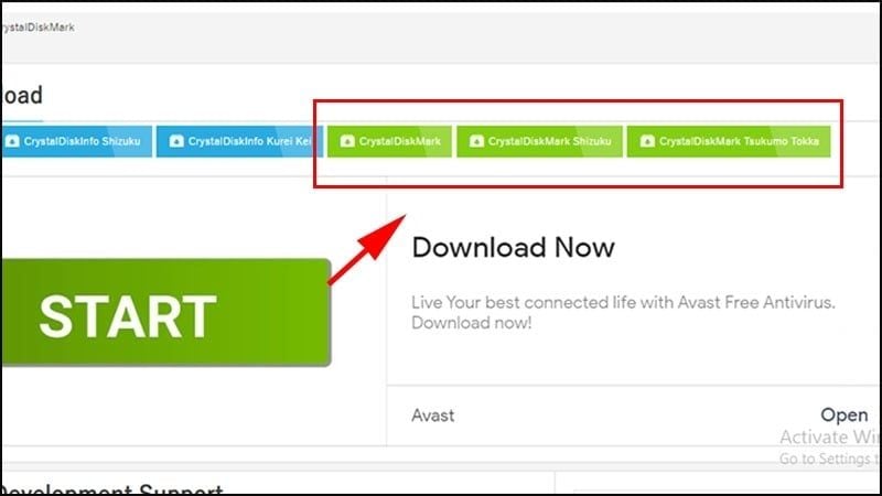 Tải và cài đặt phần mềm CrystalDiskMark