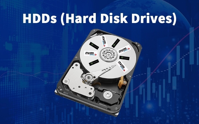 HDD là thiết bị lưu trữ dữ liệu truyền thống đã xuất hiện trên máy tính từ rất lâu