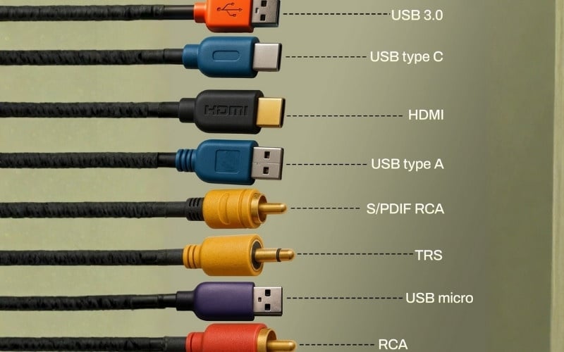 Kiểm tra cổng kết nối trên laptop và tivi