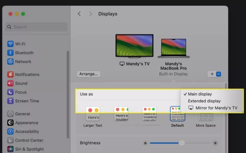 Hướng dẫn kết nối laptop với tivi qua HDMI đối với laptop MacOS (Macbook)