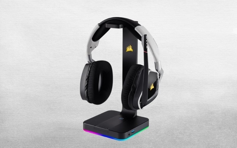 Sử dụng giá treo tai nghe (headset stand) khi không sử dụng để bảo vệ form dáng của gọng