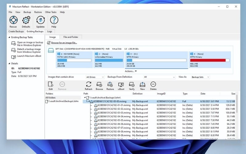 Phương án 1: Clone dữ liệu