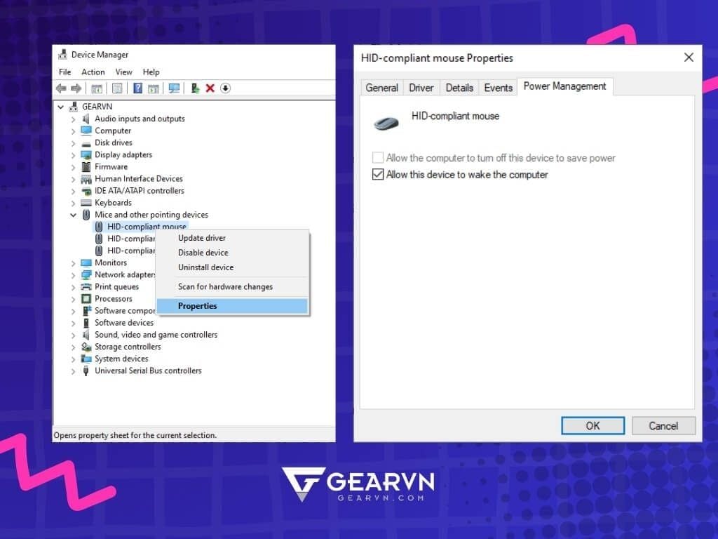 Cách xử lý khi máy tính ngủ xong không lên màn hình - GEARVN
