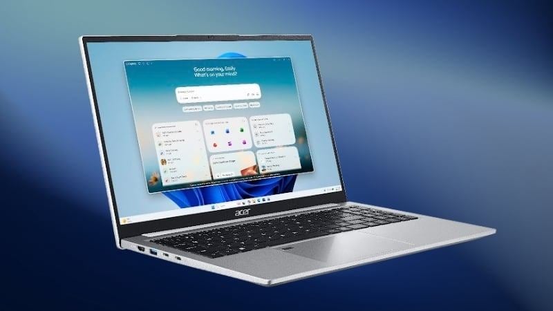 Laptop Acer Aspire Go 15 AI AG15 52P 52WT