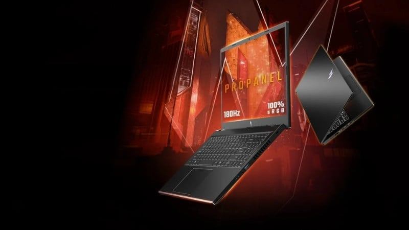 Độ phủ màu rộng 100% sRGB phù hợp với nhu cầu cơ bản