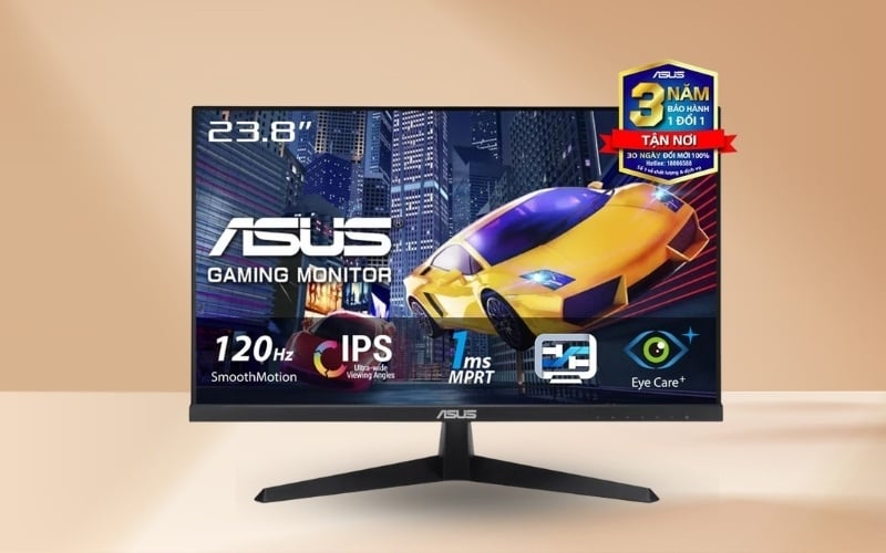 Độ phân giải Full HD trên kích thước 24 inch mang lại mật độ điểm ảnh lý tưởng