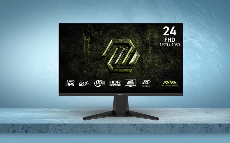 Màn hình MSI MAG 245F X24 cân bằng giữa tốc độ và chất lượng hiển thị
