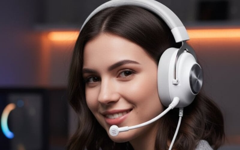 Tai nghe có micro giúp thu giọng nói to, rõ nét