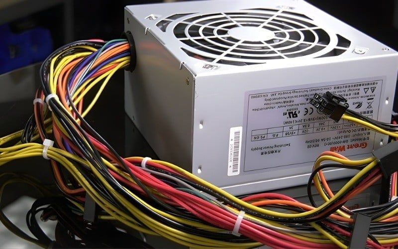 Bộ nguồn kém chất lượng có thể làm hỏng các linh kiện của RAM