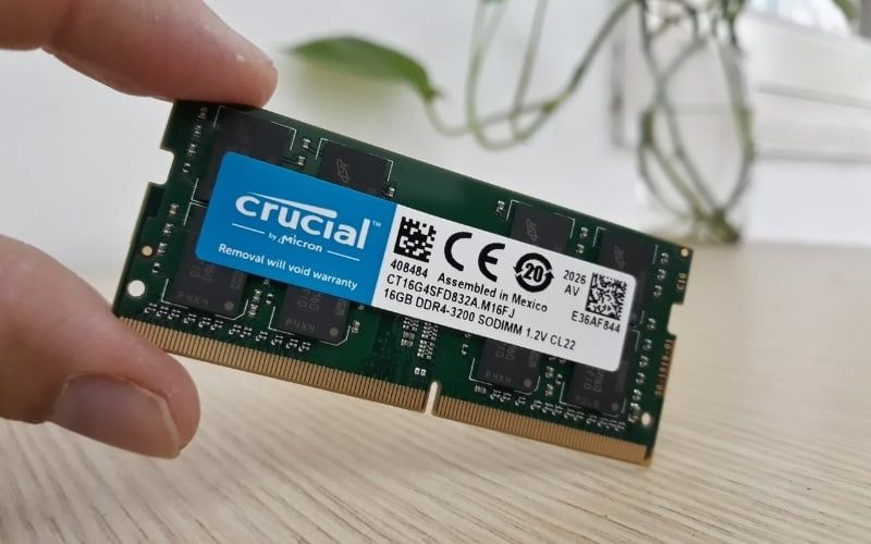 RAM Crucial Basics có độ ổn định cao và tốc độ truy xuất dữ liệu nhanh