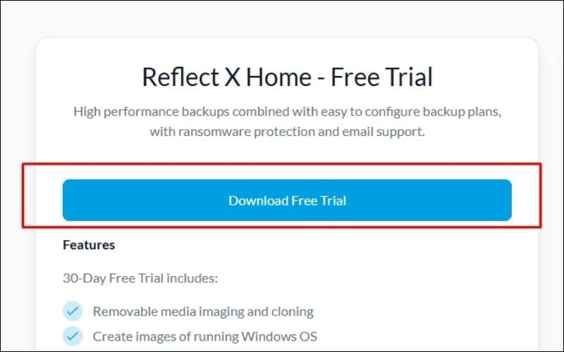 Tải phần mềm&nbsp;Macrium Reflect và cài đặt