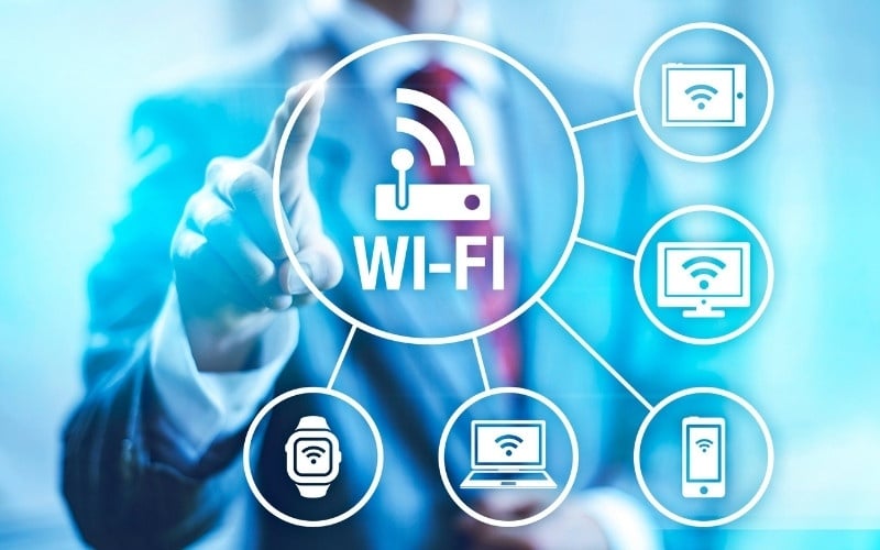 Một bộ phát WiFi có thể kết nối đồng thời nhiều thiết bị