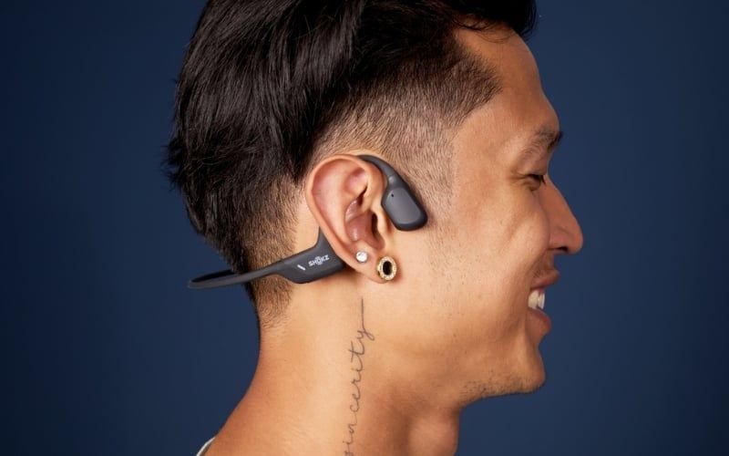 Tai nghe&nbsp;Shokz sử dụng vật liệu cao cấp, bền chắc, được người dùng ưa chuộng
