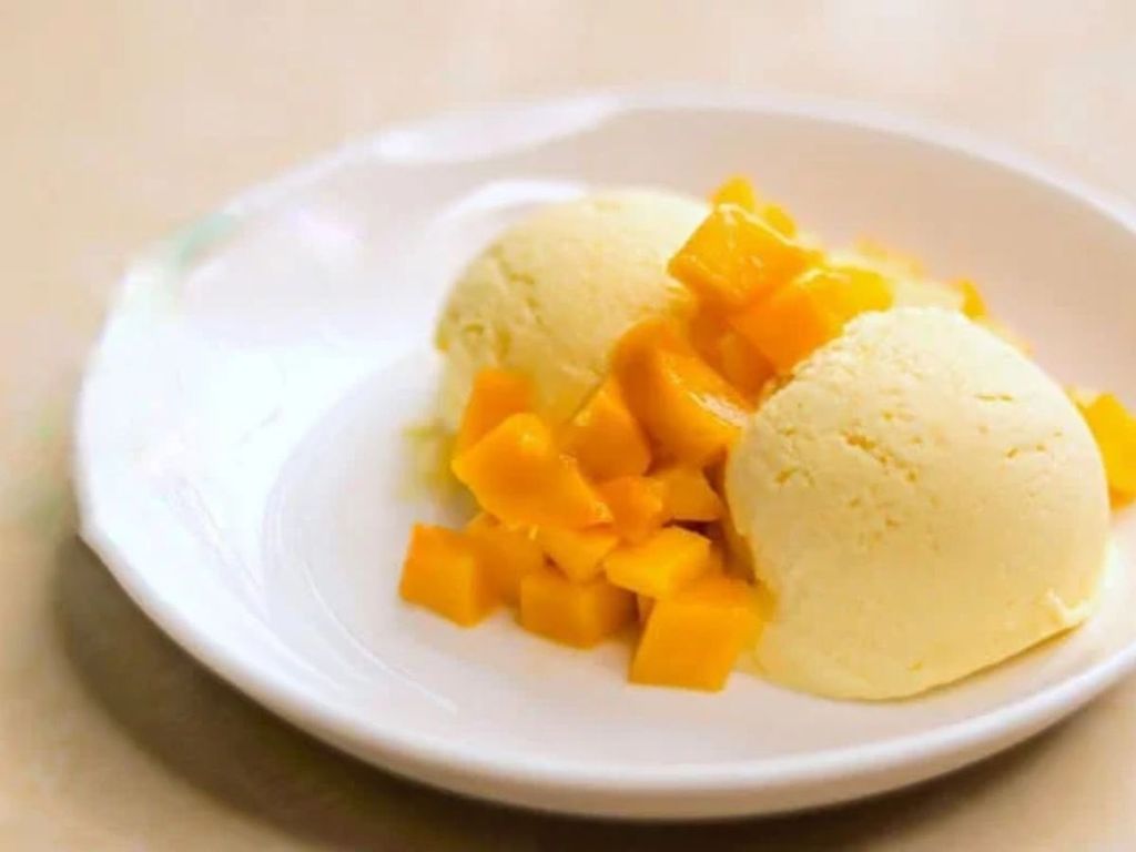 cách làm kem xoài đơn giản