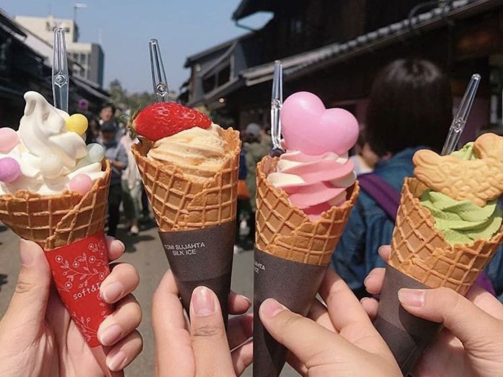 menu cho quán kinh doanh kem tươi