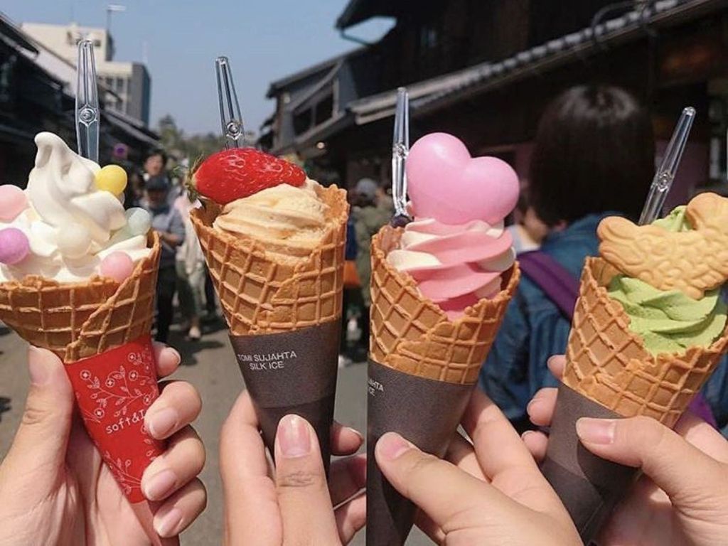 Soft serve ice cream shop menu ideas
