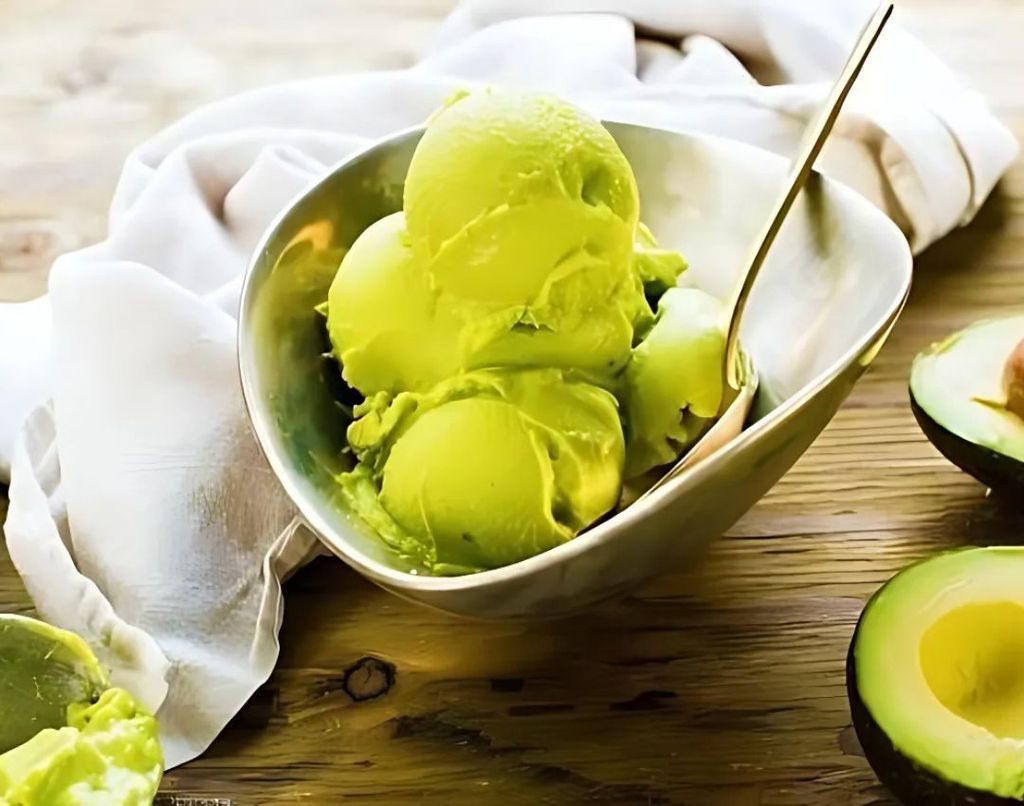 thành phẩm kem bơ thơm mịn