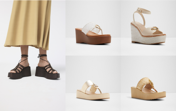 Sandal đế xuồng nữ ALDO FRIEGAN - CARRABRIRIEL - TRENALA - PENELOPY