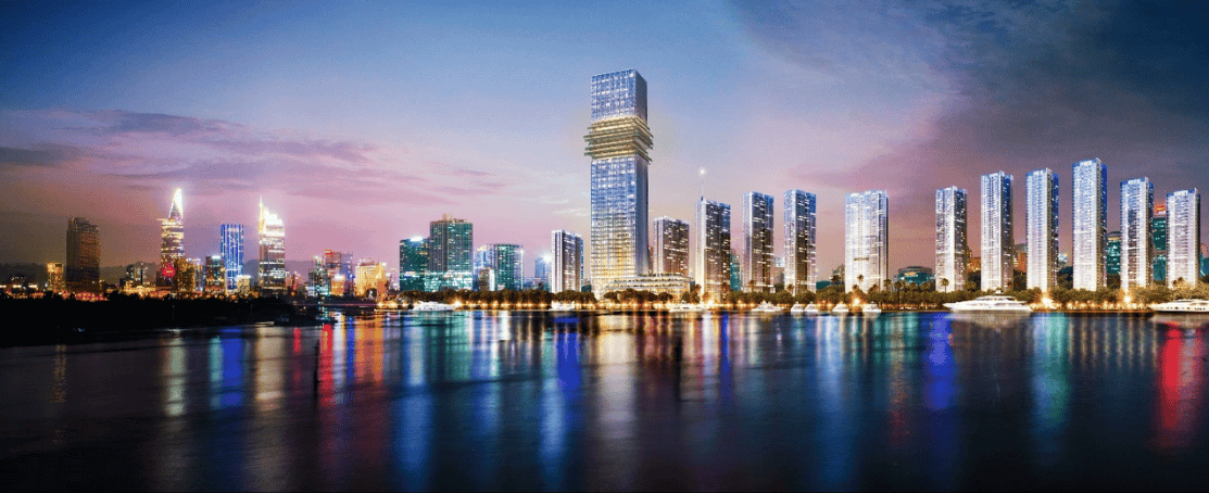 3 Trụ LED Lampro tại Grand Marina Saigon