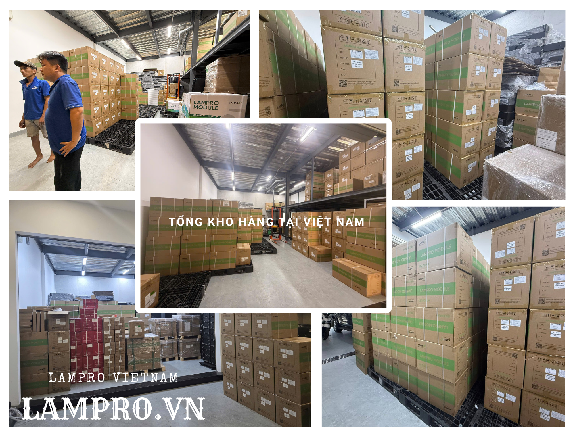 Những Container LED Lampro đầu tiên về VN 2026